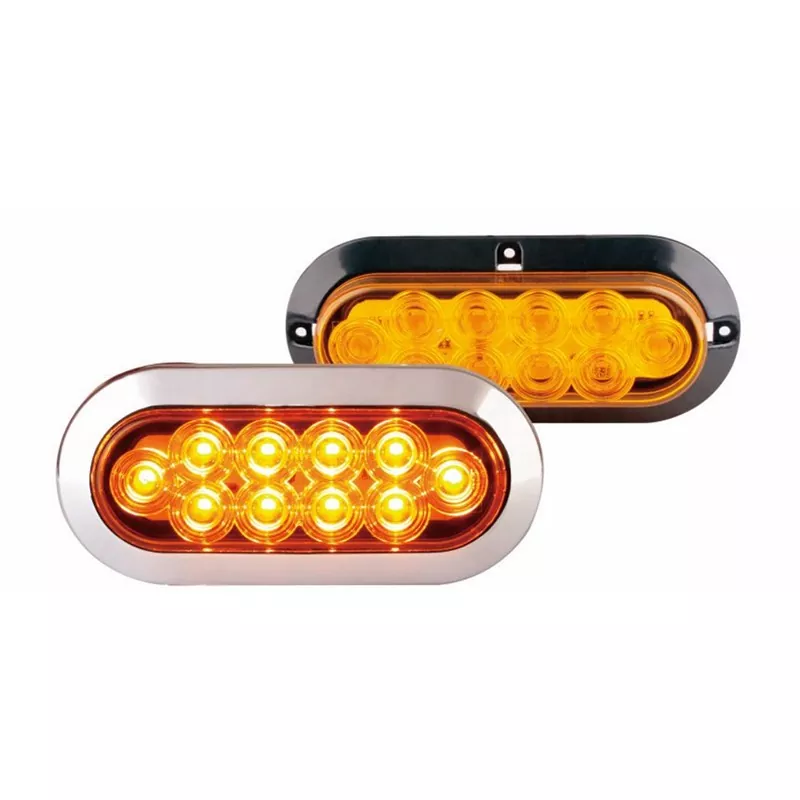 6 inch ovale oranje aanhangerlamp