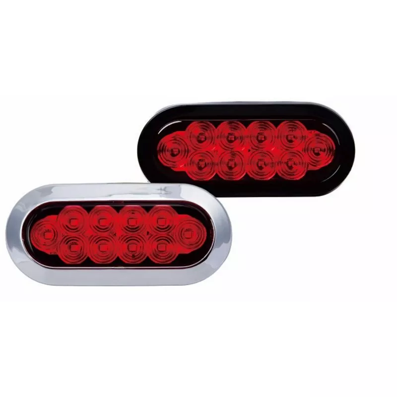 6 inch ovale rode aanhangerlamp