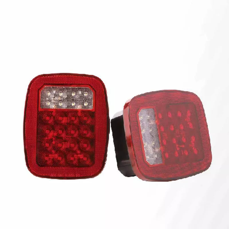 Rechthoekige aanhangerlamp